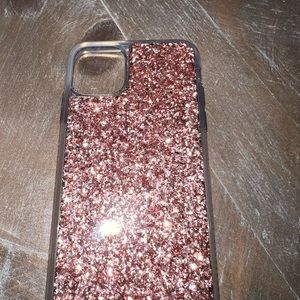 iPhone 11 Pro Max pink sparkle case